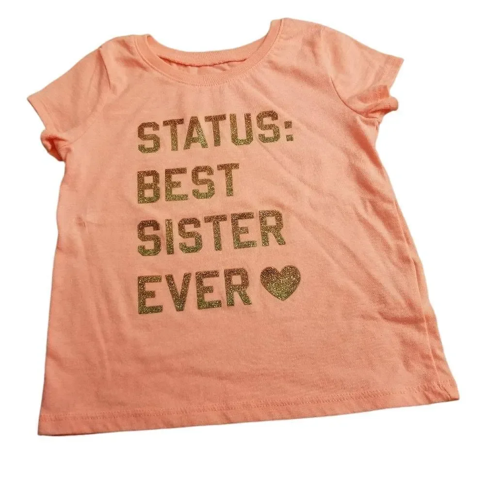 Children's place best sister shirt 3T